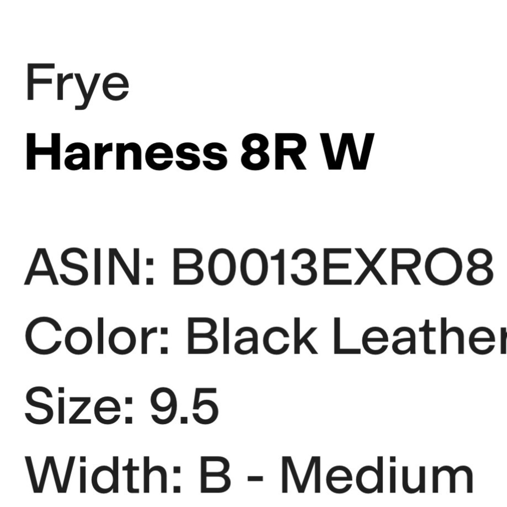 Frye 8r Harness boot in black. Size 9.5 Women’s Boot size - Picture 2 of 12